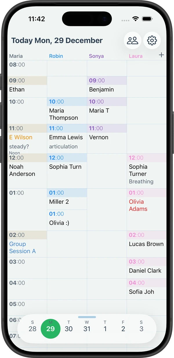 Speech therapist studio